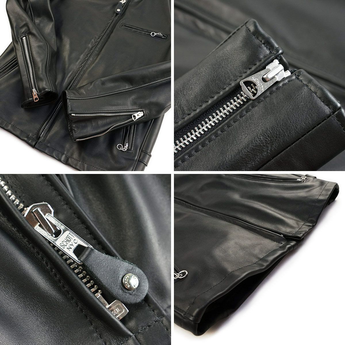 ショット SCHOTT 141 シングルライダース ブラック BIG SIZE | Jalana