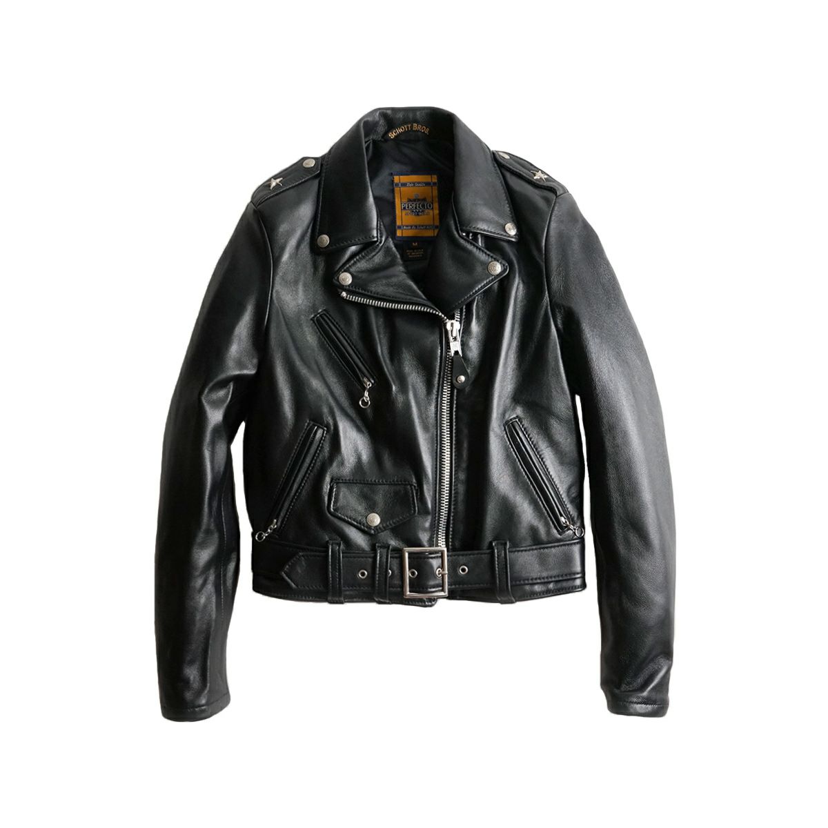 ショット SCHOTT 218W ラムレザー ワンスター レディース ダブル 