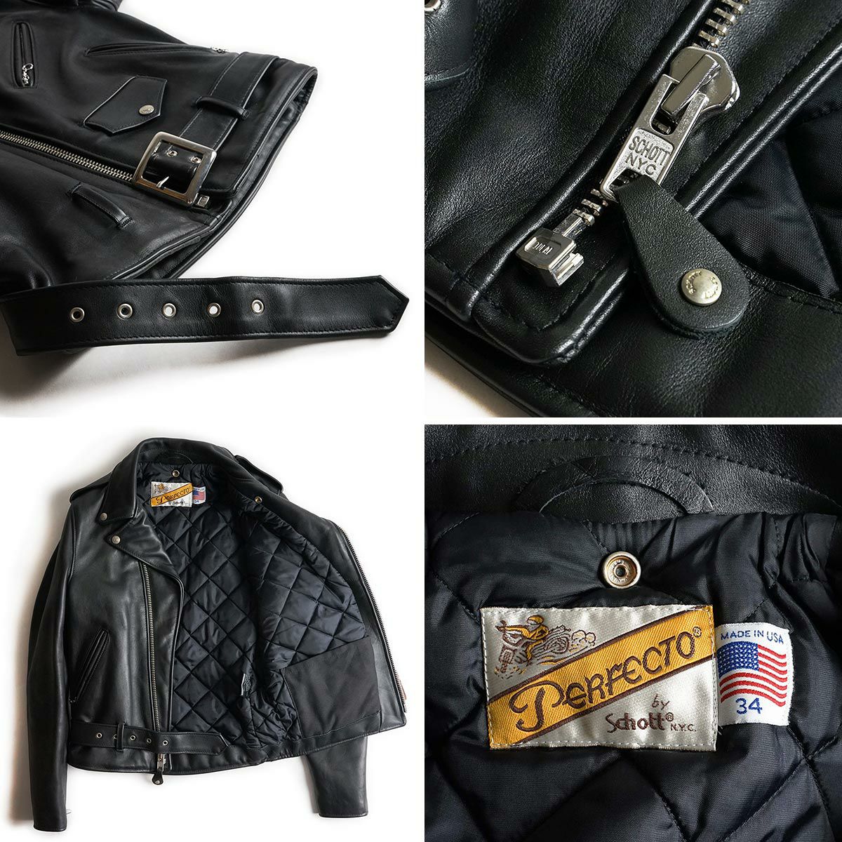 ショット SCHOTT 618 ダブルライダース ブラック | Jalana | ジャラーナ