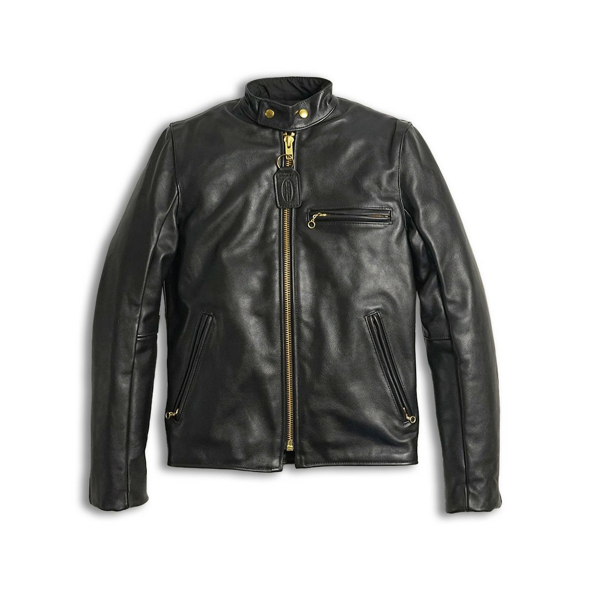 バンソン VANSON MODEL B シングル ライダース ブラック | Jalana 