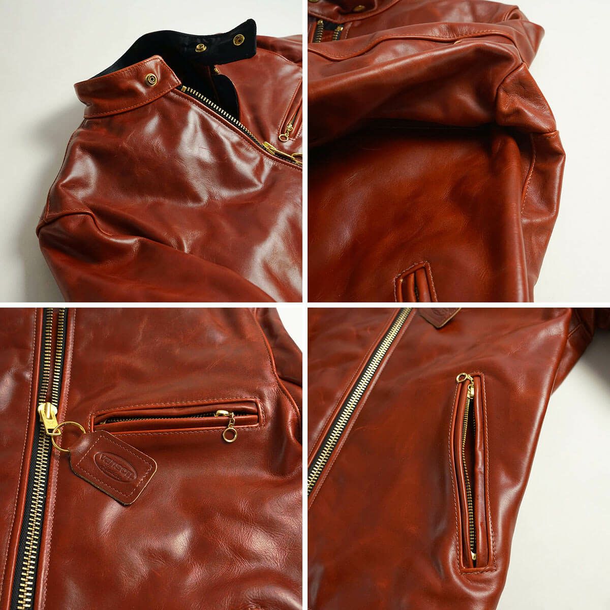 バンソン VANSON MODEL B シングル ライダース オクタゴン | Jalana