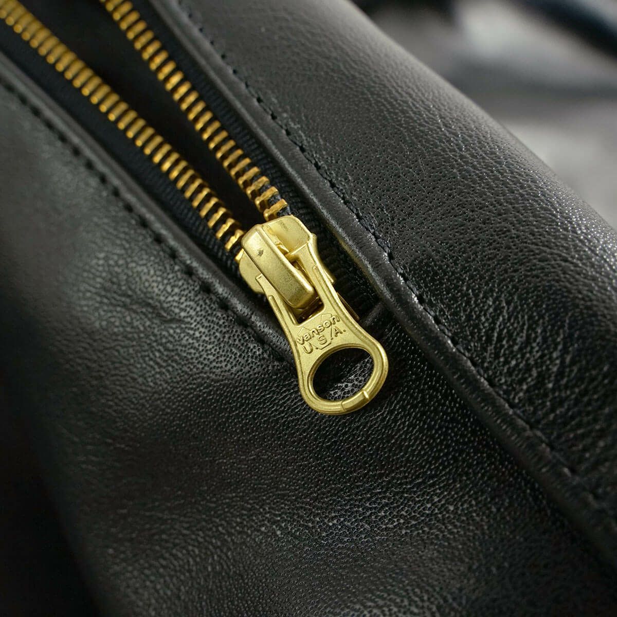 バンソン VANSON ENF シングル ライダース ブラック | Jalana | ジャラーナ