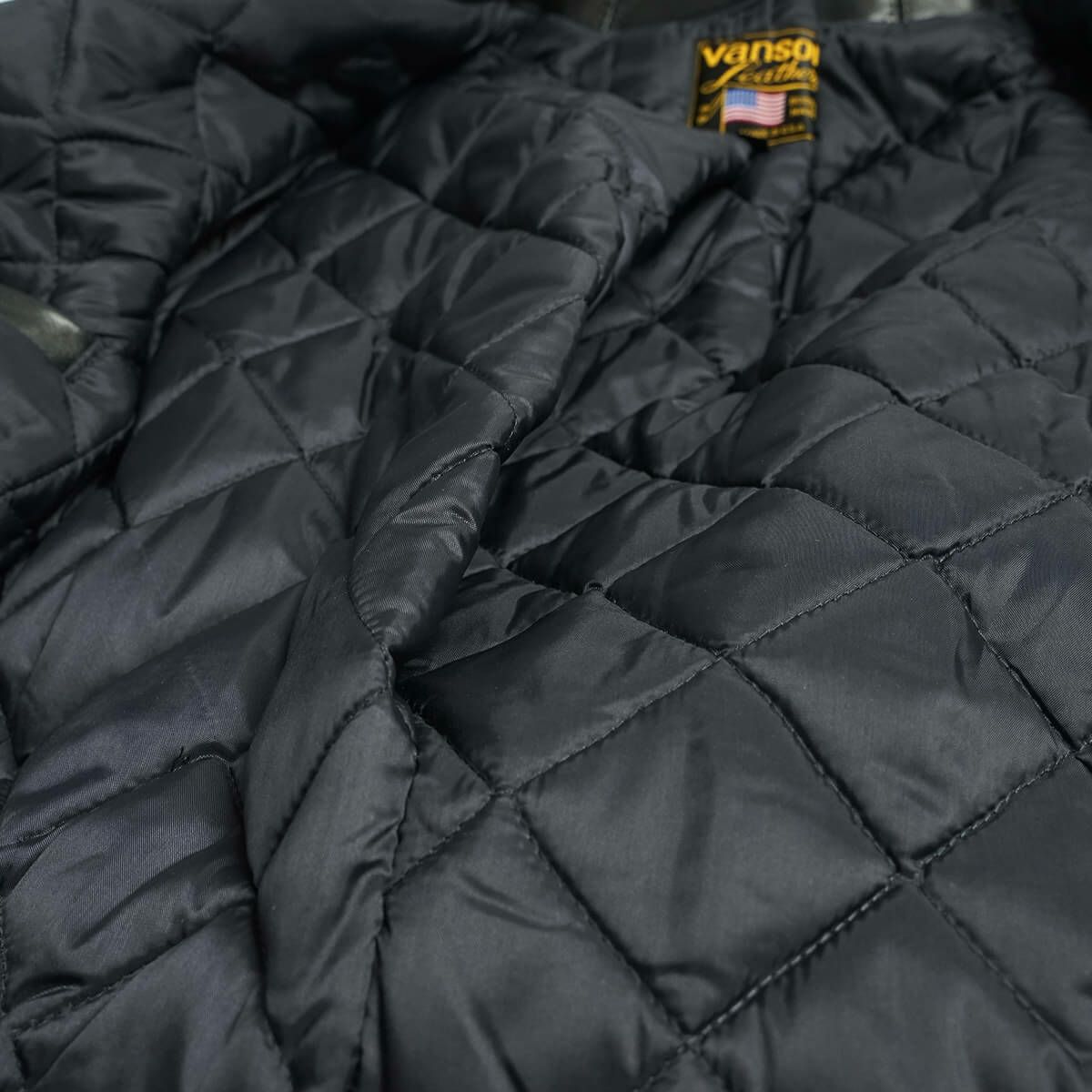 バンソンVANSONC2ダブルライダースブラック(アメリカ製米国製レザージャケット革ジャン）