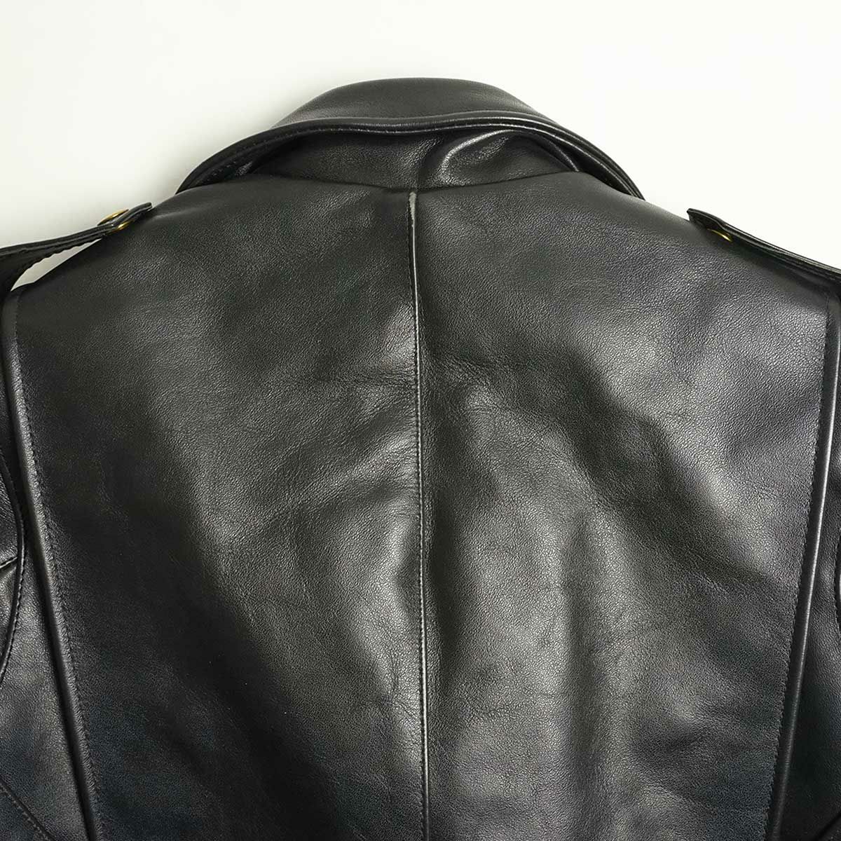 バンソンVANSONC2ダブルライダースブラック(アメリカ製米国製レザージャケット革ジャン）