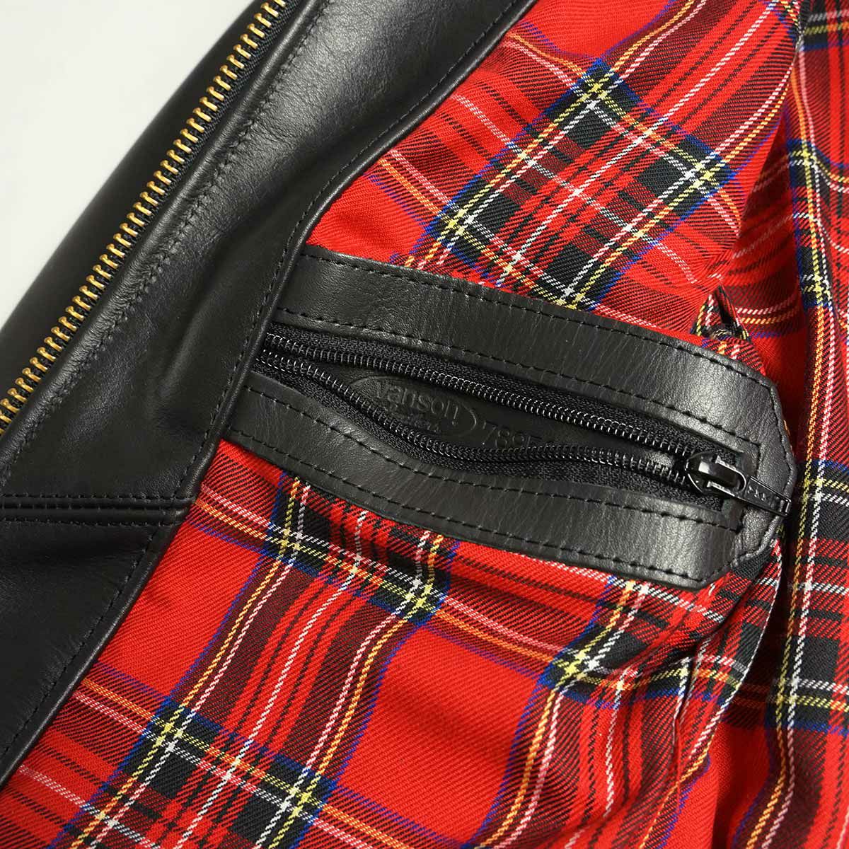 バンソン VANSON J 3/4 カーコート ブラック | Jalana | ジャラーナ