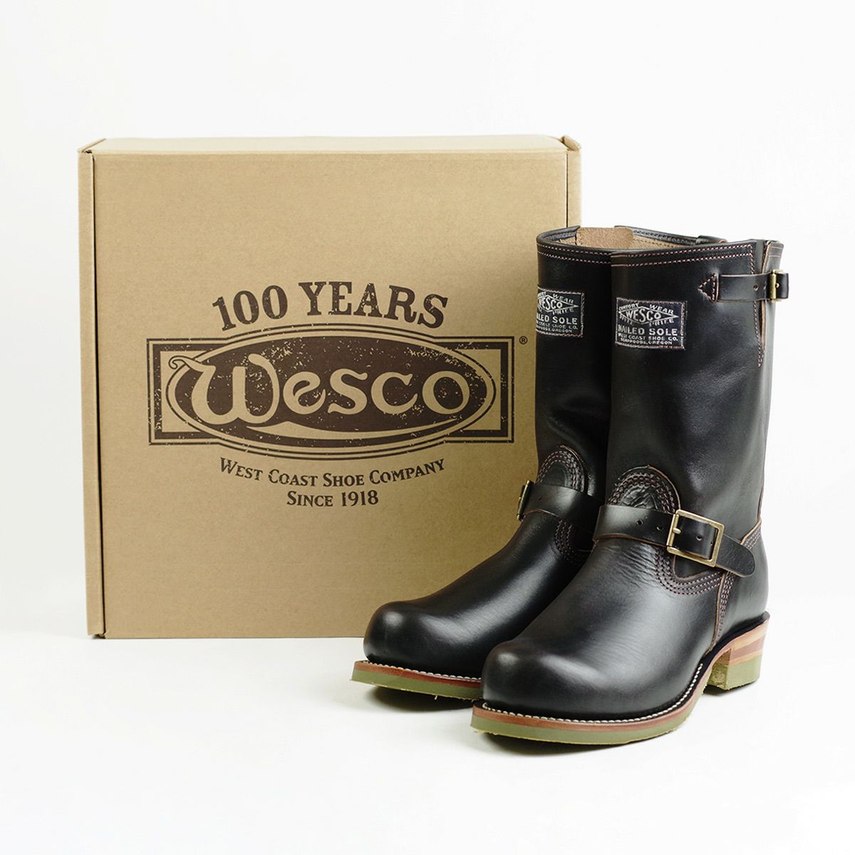 Wesco CustomBootウェスコエンジニアブーツ26cmスェードヌバック 血 