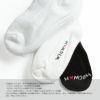 ウィグワムWigwamアンクルソックススーパー60ノーショ－ライト3足セットホワイト(アメリカ製米国製NOSHOWLITE3P靴下）