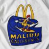 マクドナルドTシャツ波乗りドナルドマリブ店限定ホワイト大きいサイズ