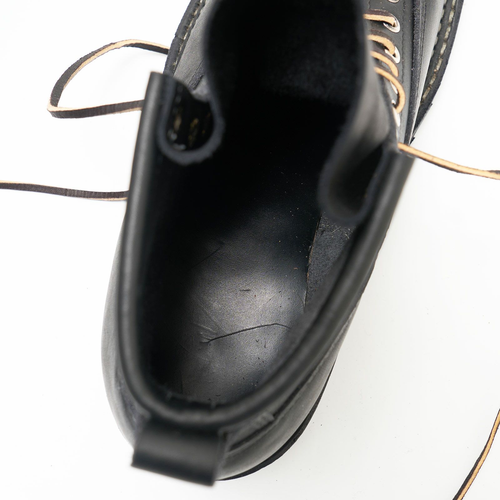 ホワイツブーツWHITE’SBOOTSスモークジャンパー6"ブラックドム