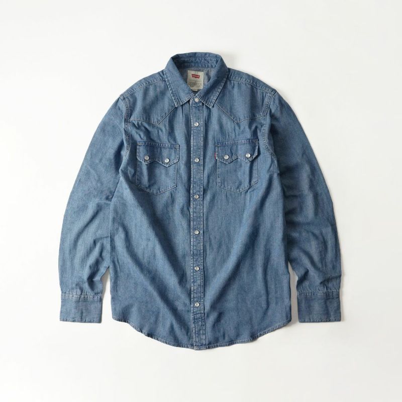 リーバイスLEVI'Sデニムウエスタンシャツソートゥース