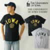 UNIVERSITYOFIOWAロゴTシャツ（メンズS-XXLカレッジTシャツアイオワ大学海外買い付け）