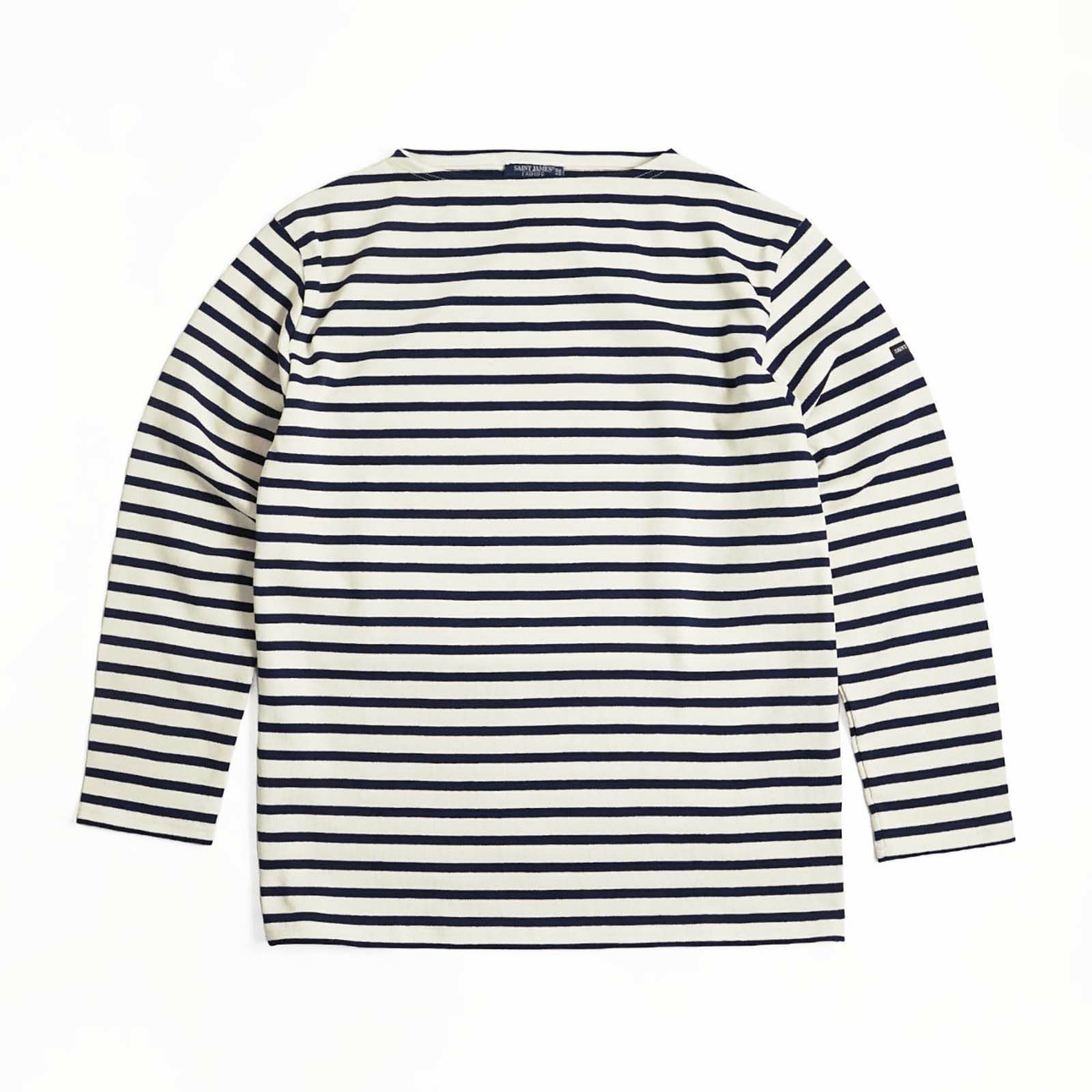 セントジェームスSAINTJAMESギルドBIGSIZE(大きいサイズメンズレディースユニセックスT0-T8バスクシャツウエッソンフランス製無地ボーダー)