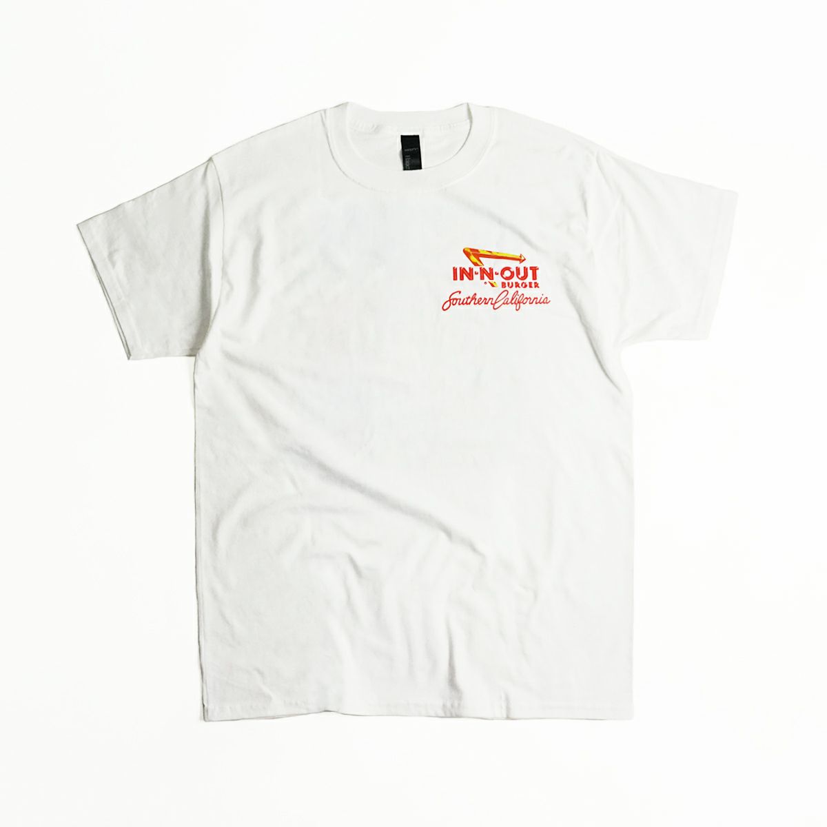 インアンドアウトバーガー半袖Tシャツ198840thアニバーサリーホワイト