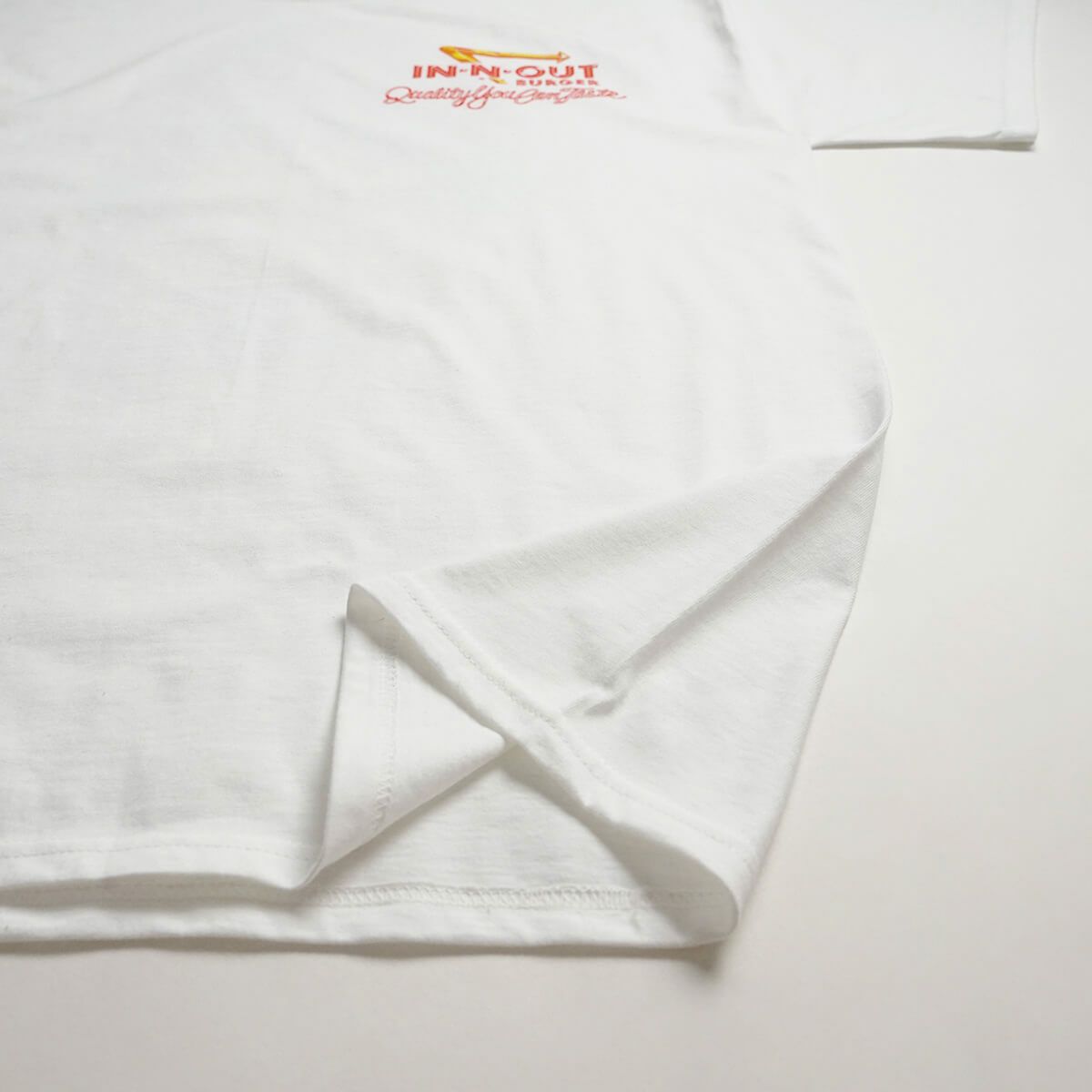 インアンドアウトバーガー半袖Tシャツ199340thテイストオブカリフォルニアホワイト
