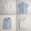 インディビジュアライズドシャツINDIVIDUALIZEDSHIRTS半袖ボタンダウンシャツケンブリッジオックスフォード(アメリカ製前開きフルボタン）