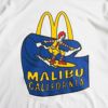 マクドナルド長袖Tシャツ波乗りドナルドマリブ店限定ホワイト