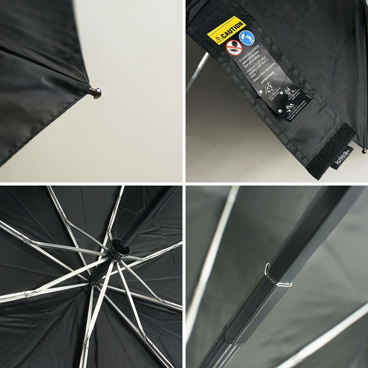 トーツtotes7550/8722タイタン折りたたみ傘47”TITANAUTOOPEN/CLOSE