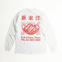 ウエノレジャークラブUENOLEISURECLUB新東洋chariT長袖Tシャツ