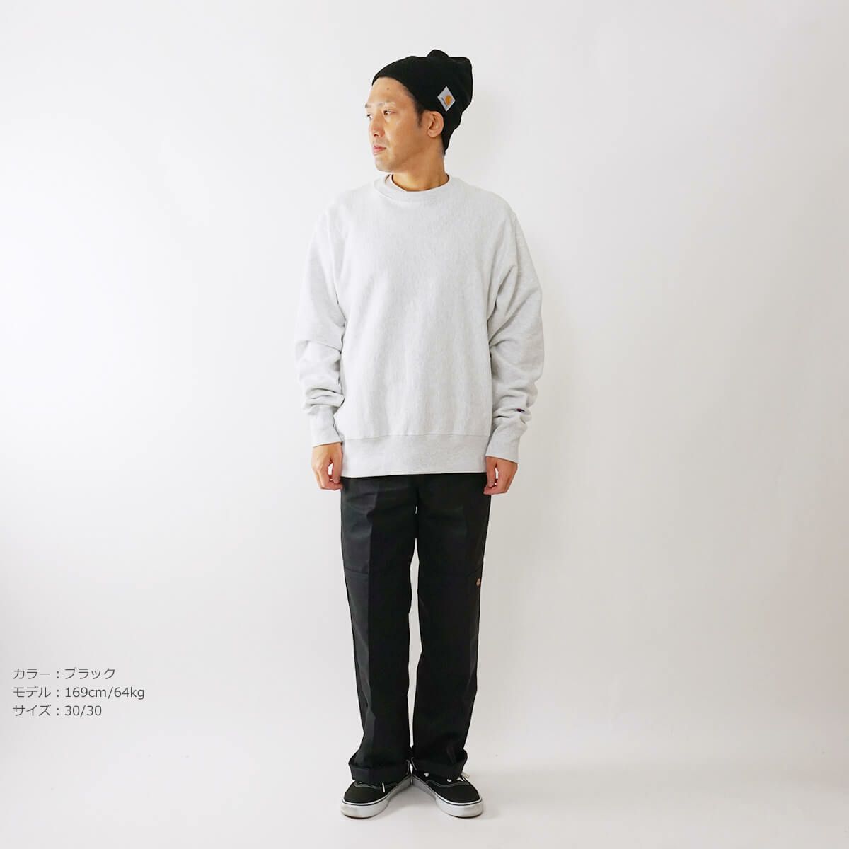 Dickies85283ルーズフィットダブルニーワークパンツ(メンズW28-40L30-32TCツイルチノパンワークパンツワークチノ)