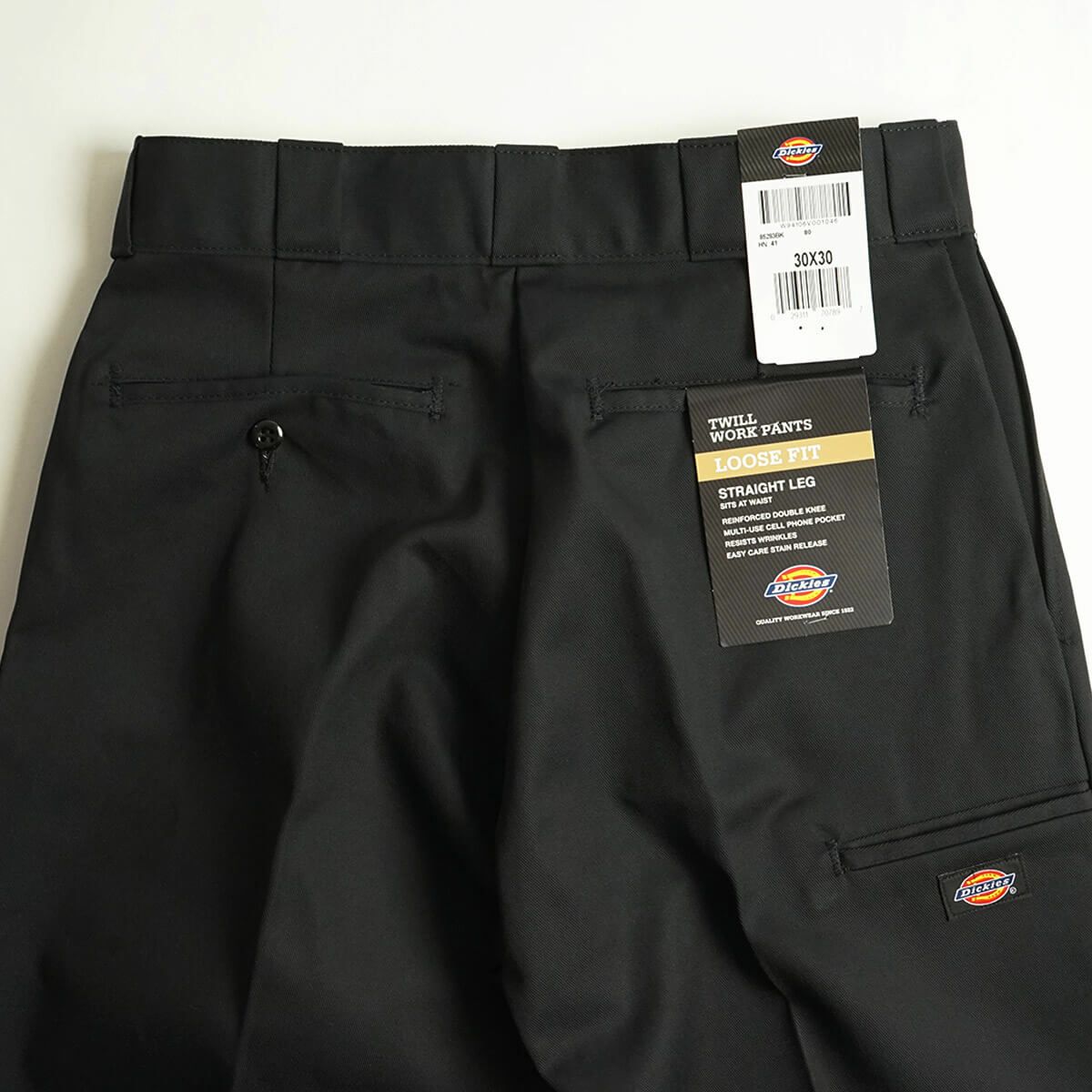 Dickies85283ルーズフィットダブルニーワークパンツ(メンズW28-40L30-32TCツイルチノパンワークパンツワークチノ)