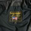 バンソンVANSONC2Rダブルライダースソフトカウレザースキニアーフィット(メンズアメリカ製レザージャケット革ジャンスリムタイト）