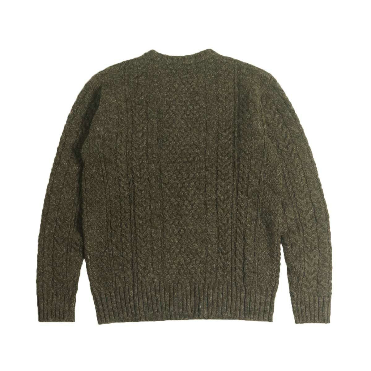 ペンドルトンPENDLETONシェットランドフィッシャーマンセーター(メンズS-XLウールケーブルアランセーター)