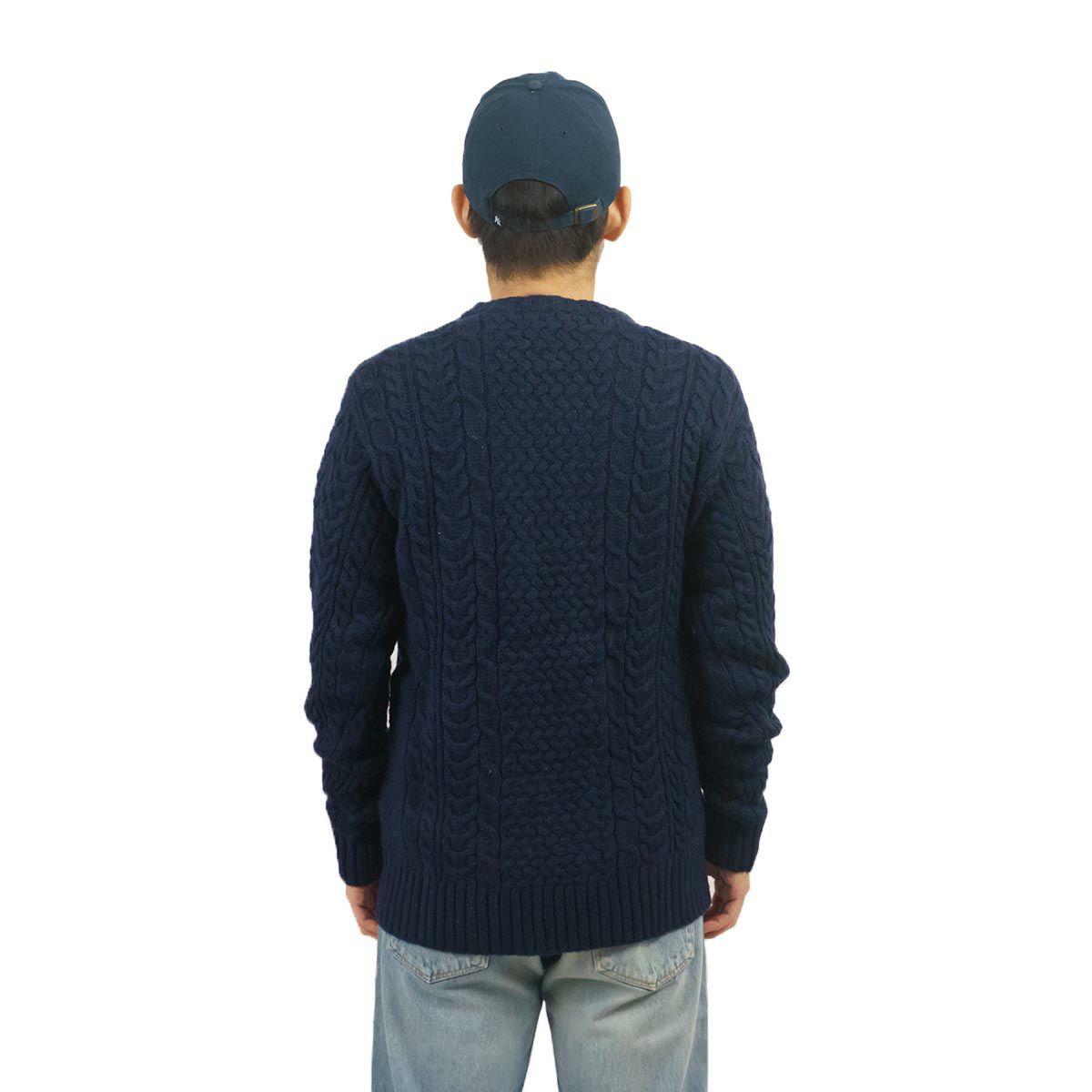 ペンドルトンPENDLETONシェットランドフィッシャーマンセーター(メンズS-XLウールケーブルアランセーター)