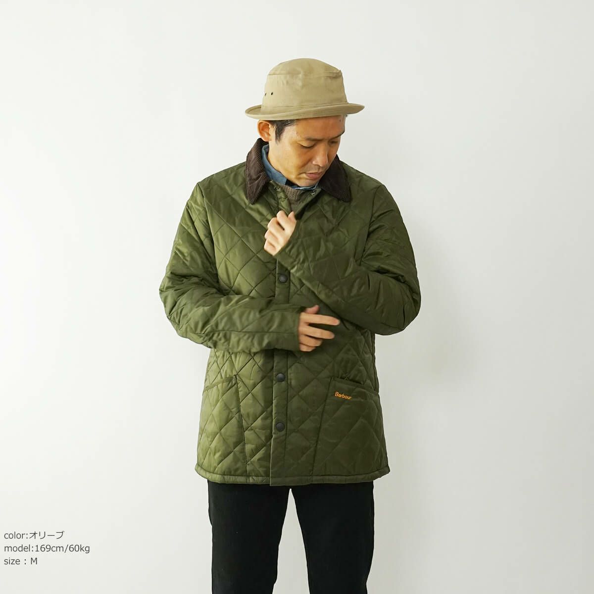 バブアーBarbourヘリテージリッズデイルキルトジャケット(メンズM-XXLリッズデールキルティングスリムフィット）