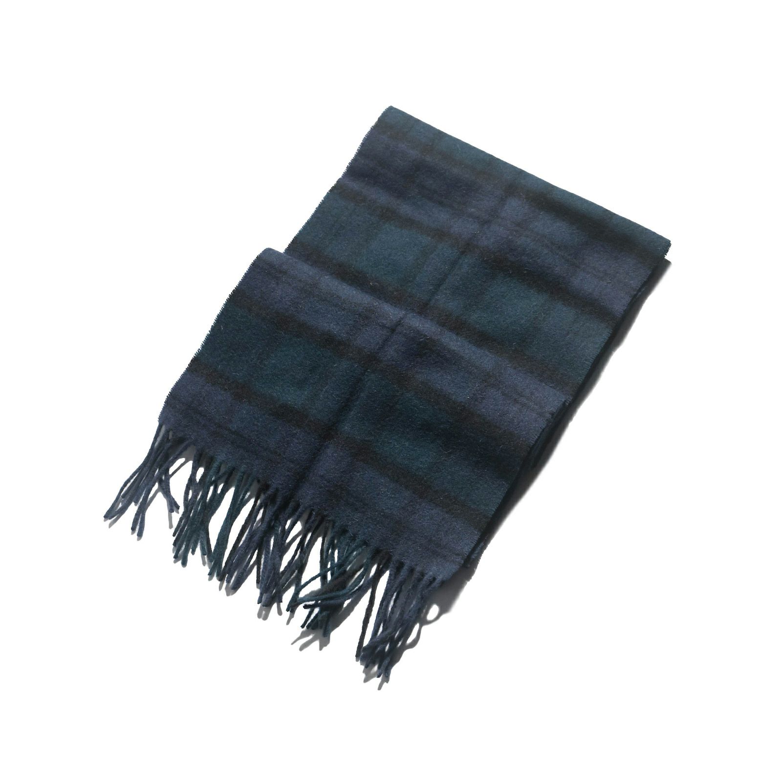 バブアーBarbourタータンラムズウールスカーフ