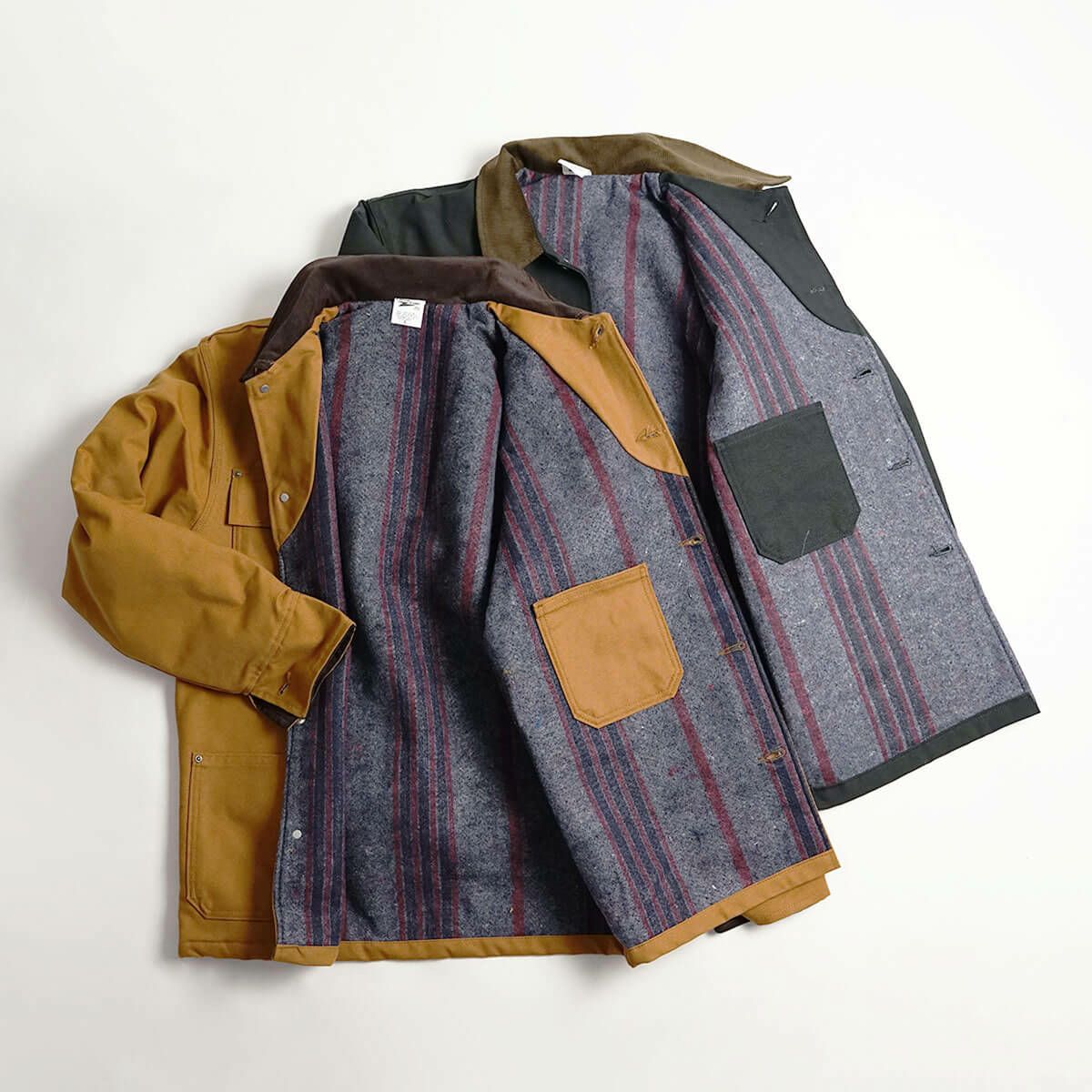 ユニオンラインUNIONLINEヘビーウエイトダックジャケットブランケット裏地