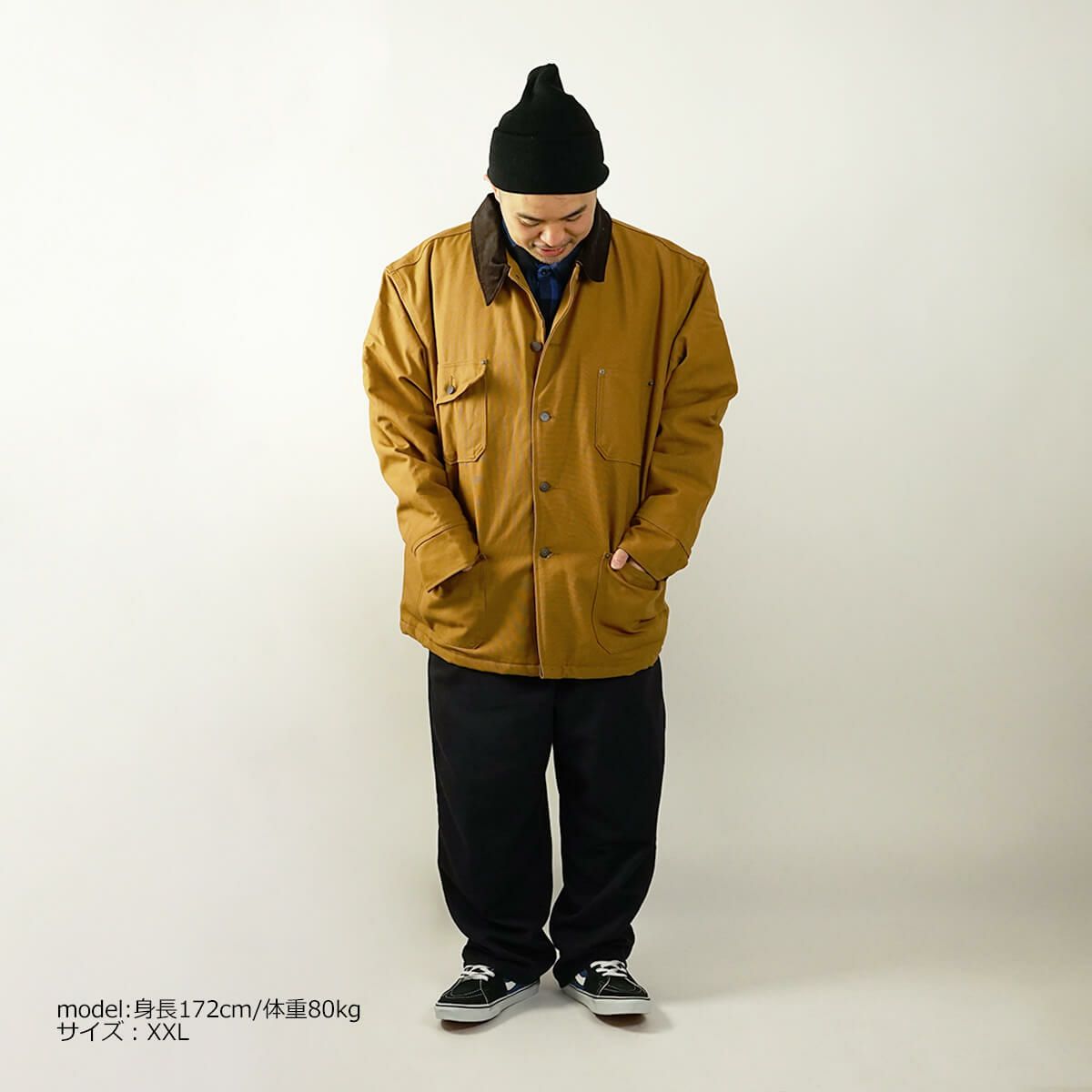 ユニオンラインUNIONLINEヘビーウエイトダックジャケットブランケット裏地BIGSIZE