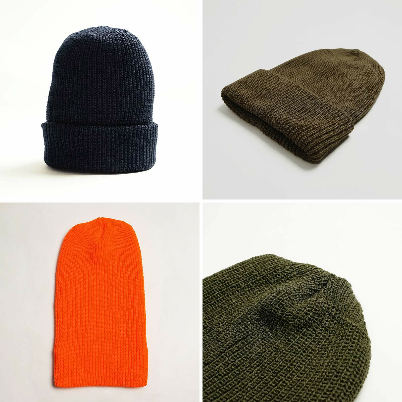 ロスコROTHCOアクリルワッチキャップ(5438メンズレディースユニセックスフリーサイズビーニーニットキャップニット帽帽子ロールアップショート）