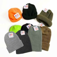 ロスコROTHCOアクリルワッチキャップ(5438メンズレディースユニセックスフリーサイズビーニーニットキャップニット帽帽子ロールアップショート）