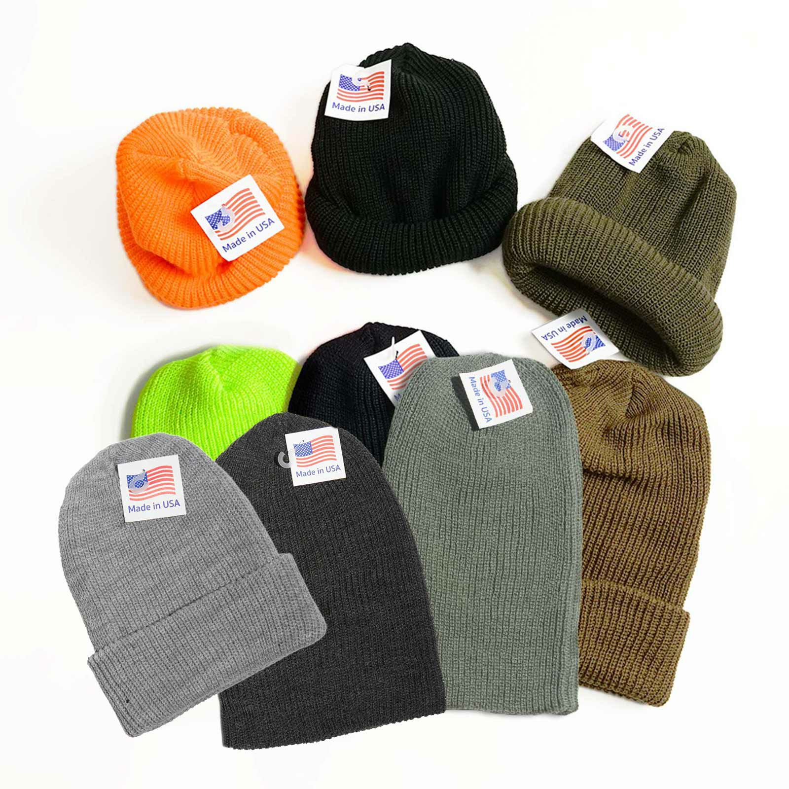 ロスコROTHCOアクリルワッチキャップ(5438メンズレディースユニセックスフリーサイズビーニーニットキャップニット帽帽子ロールアップショート）