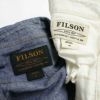 フィルソンFILSONシャンブレーCPOシャツ20189139メンズXS-XXLコットンシャンブレーワークシャツミリタリーシャツ