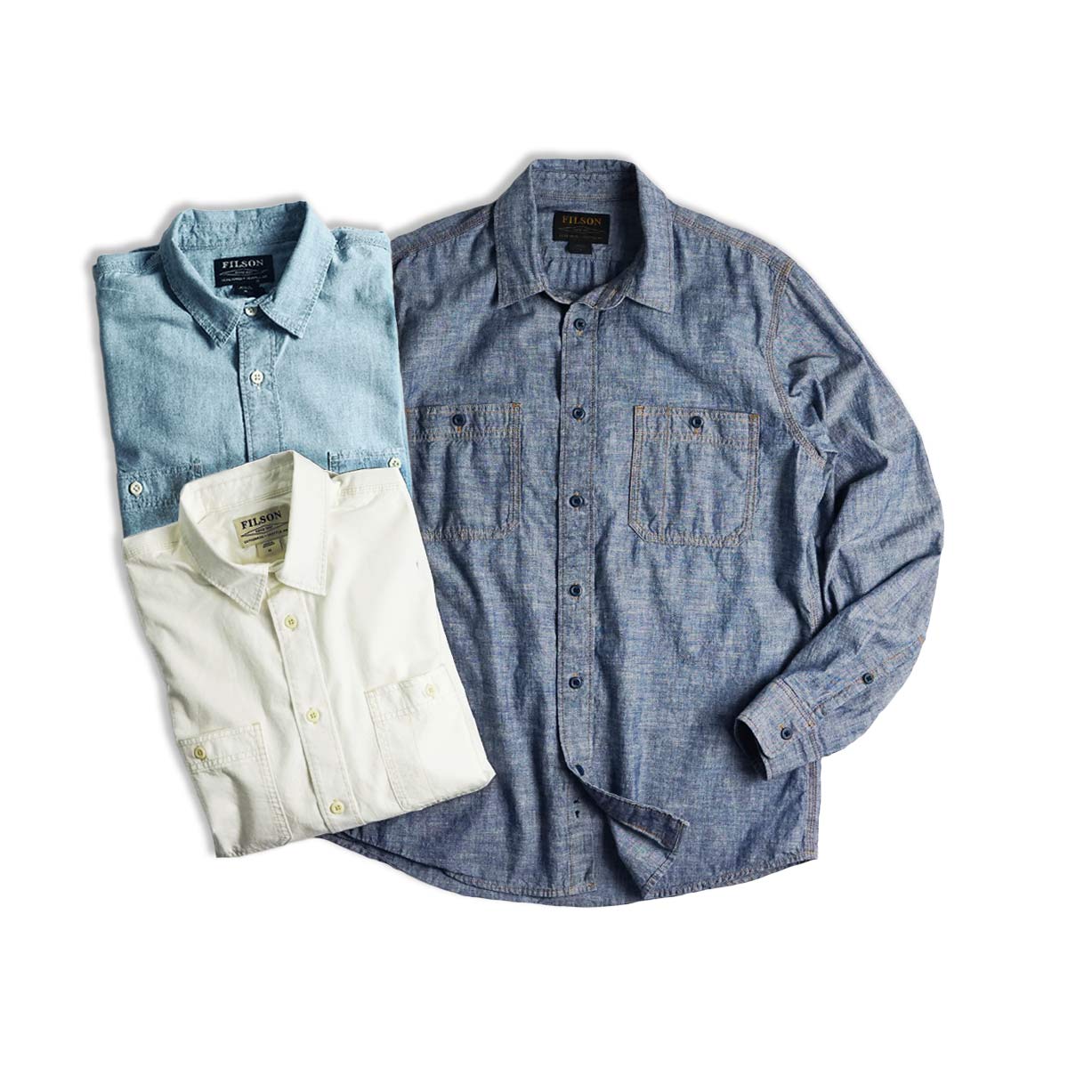 フィルソン FILSON シャンブレーCPOシャツ | Jalana | ジャラーナ