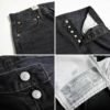 リーバイスLEVI’S501オリジナルユーズドウォッシュプランクブラック