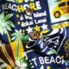 ロバートJクランシーRJC半袖アロハシャツ#102C-88ハワイ製(ROBERTJ.CLANCYアメリカ製米国製コットン開襟）