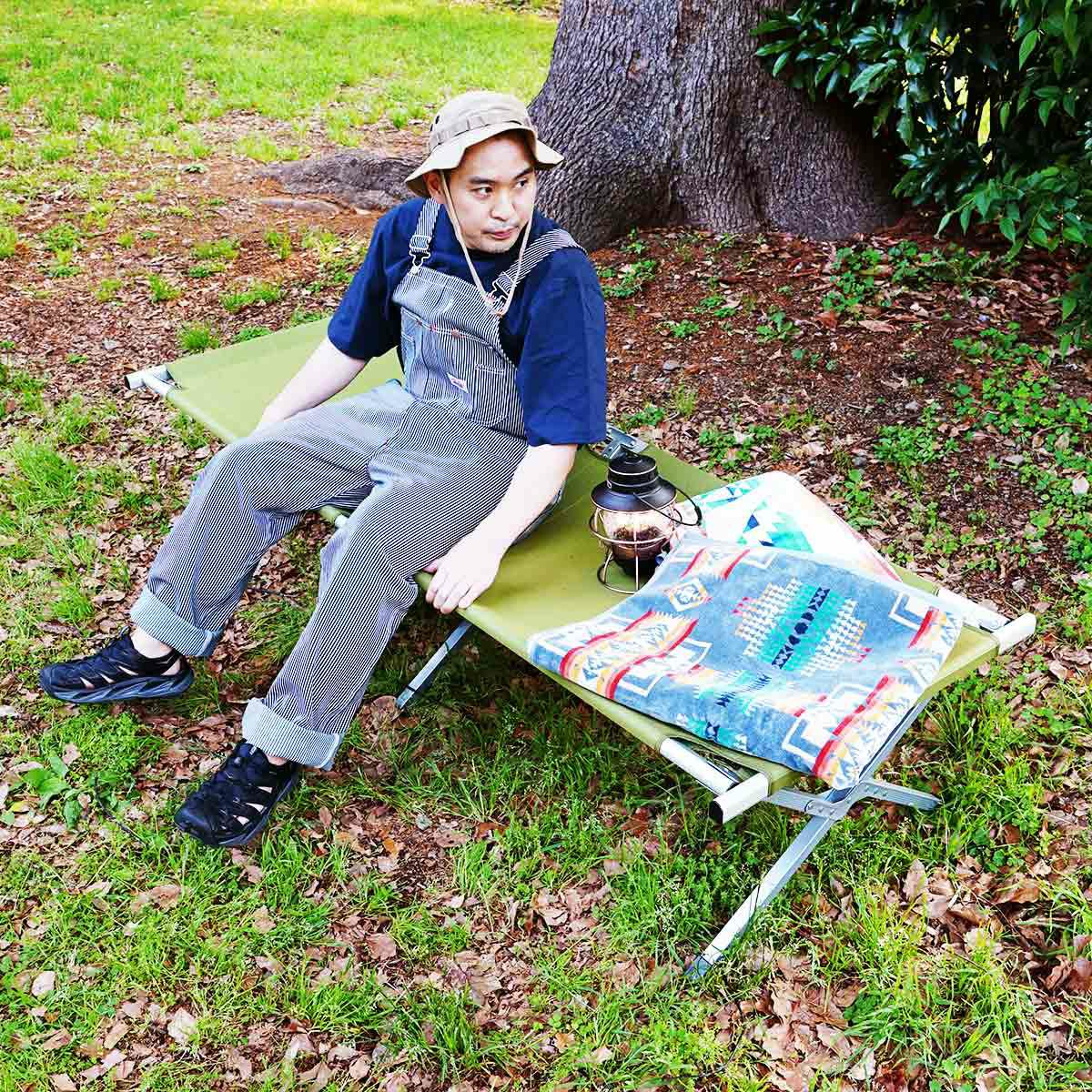 ロスコROTHCOG.I.タイプオリーブドラブアルミニウムフォールディングコット