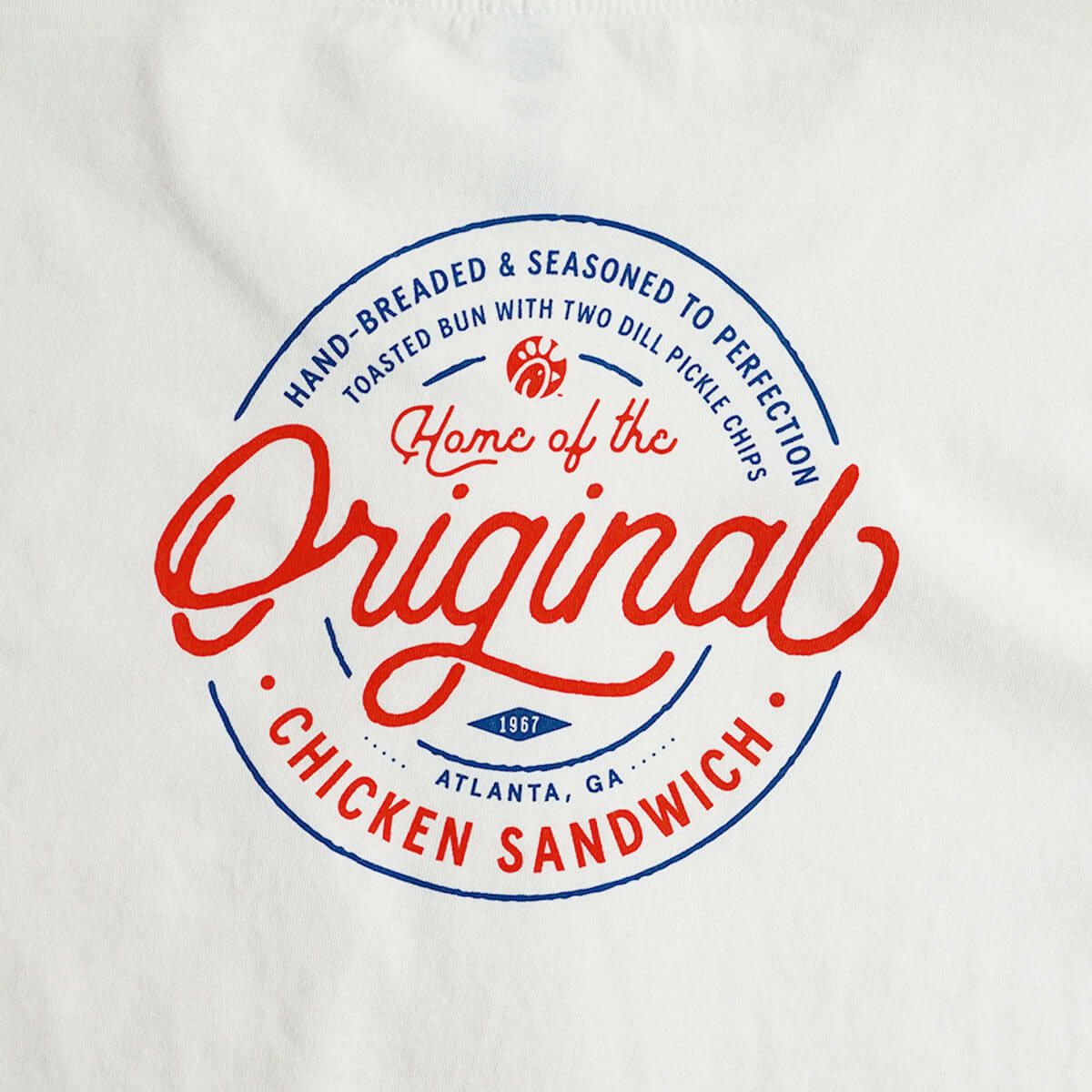 チックフィレイChick-fil-AオリジナルポケットTシャツ長袖