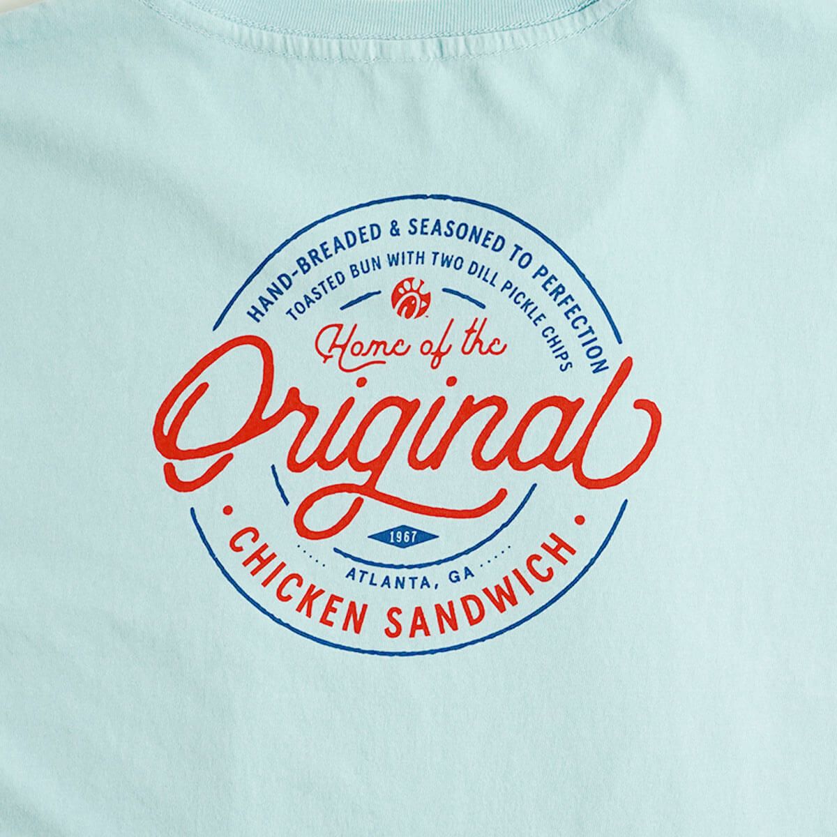 チックフィレイChick-fil-AオリジナルポケットTシャツ半袖