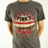 ピンクスホットドッグスPINKSHOTDOGS半袖Tシャツホットドッグスフロントプリント