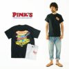 ピンクスホットドッグスPINKSHOTDOGS半袖Tシャツベストドゴンホットドッグオンザプラネット