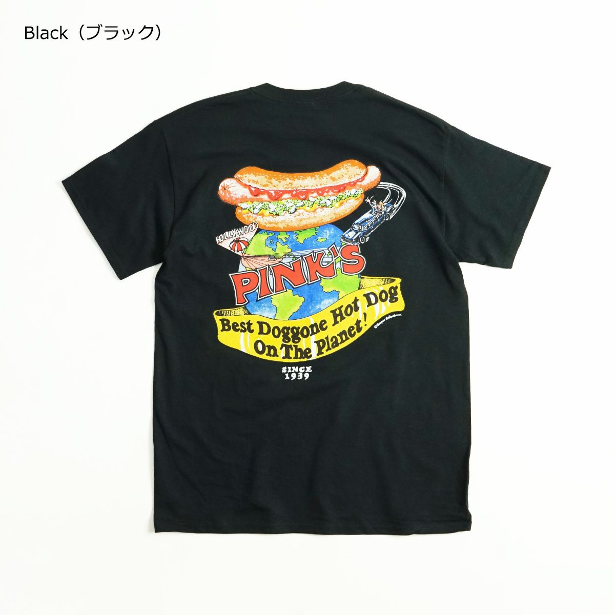 ピンクスホットドッグスPINKSHOTDOGS半袖Tシャツベストドゴンホットドッグオンザプラネット