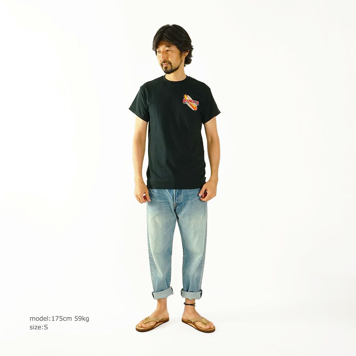 ピンクスホットドッグスPINKSHOTDOGS半袖Tシャツベストドゴンホットドッグオンザプラネット