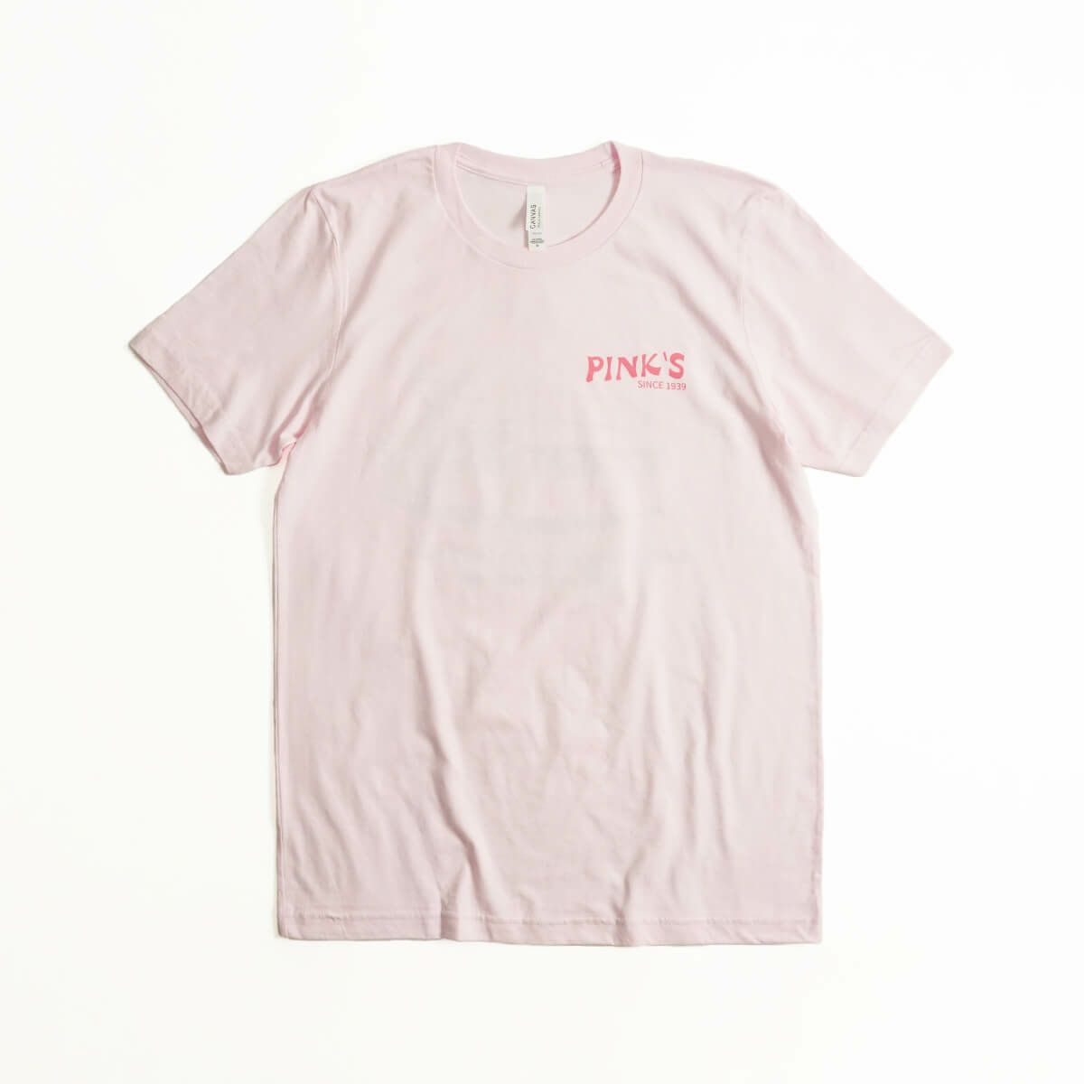 ピンクスホットドッグスPINKSHOTDOGS半袖Tシャツハリウッドレジェンドシンス1939（メンズS-XXL海外買い付けご当地）