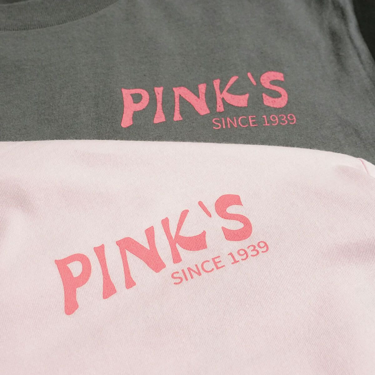 ピンクスホットドッグスPINKSHOTDOGS半袖Tシャツハリウッドレジェンドシンス1939（メンズS-XXL海外買い付けご当地）