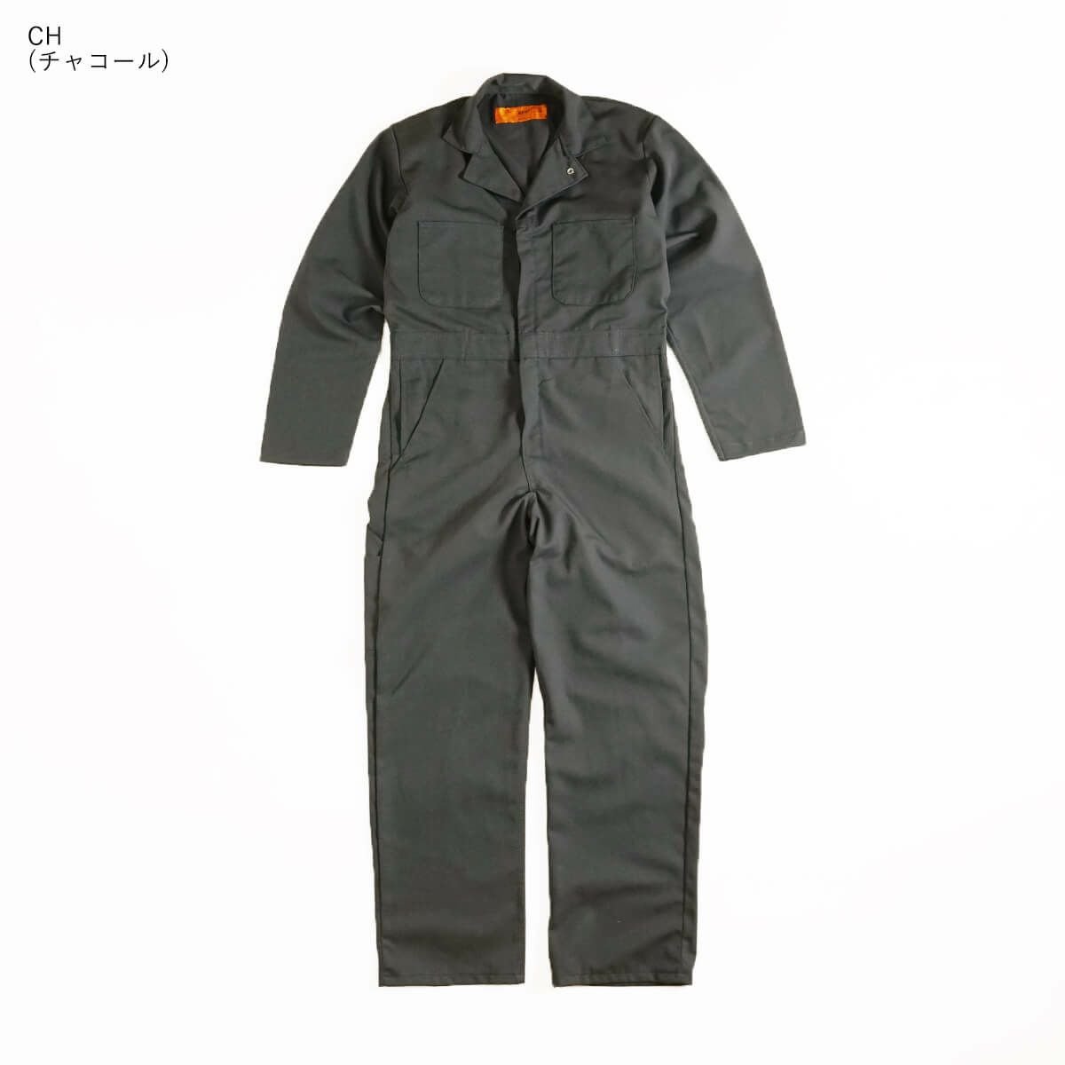 レッドキャップREDKAP#CT10ツイルアクションバックカバーオール(メンズ36-44つなぎ作業着長袖TCツイル）
