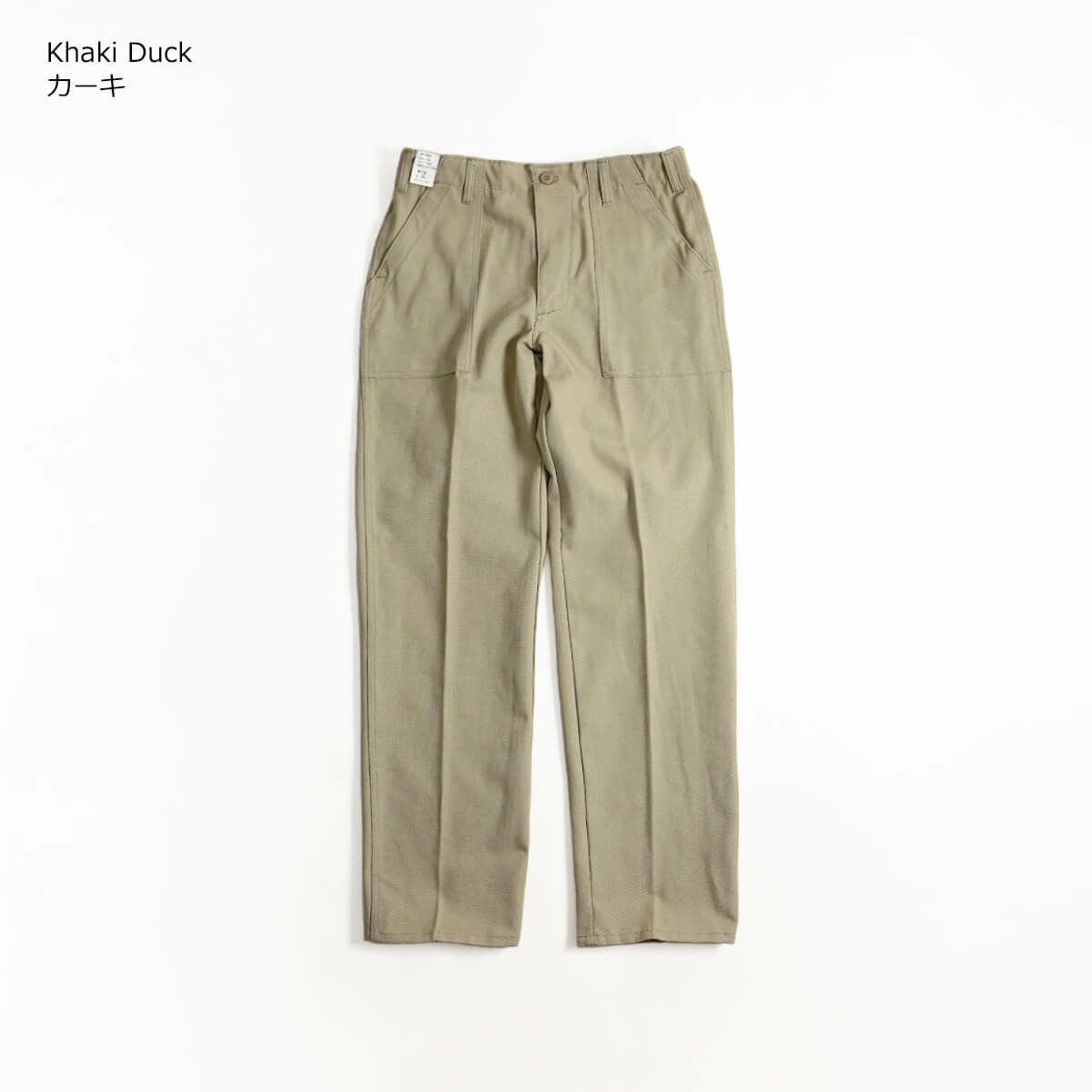 スタンレイSTANRAYベイカーパンツキャンプファティーグトラウザーガンホーGUNGHOアメリカ製米国製CAMPFATIGUETROUSERコットンダック