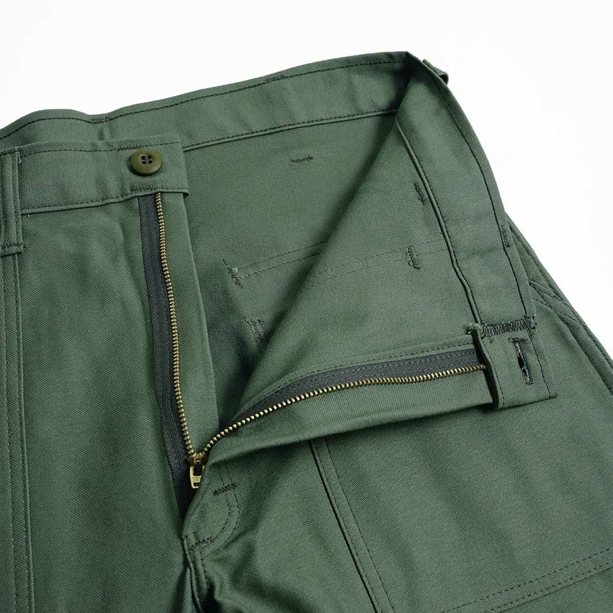 スタンレイSTANRAYベイカーパンツバックサテンキャンプファティーグトラウザーオリーブガンホーGUNGHOアメリカ製米国製ストレート